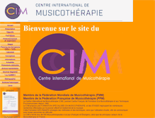 Tablet Screenshot of musicotherapie.info